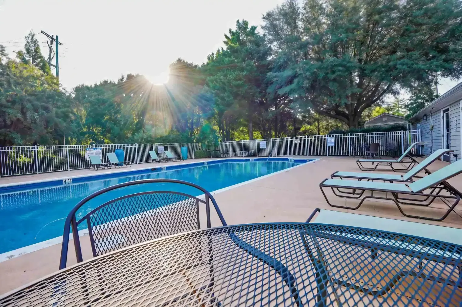 Clemson ridge apartments pool( )